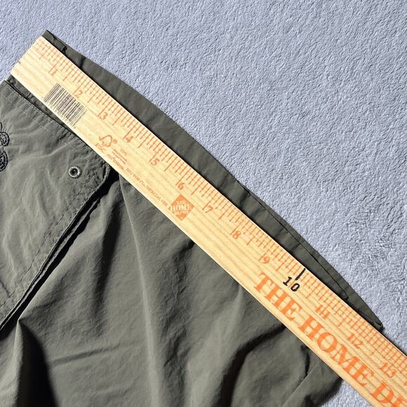 Y2k 2000s BSA Baggy Cargo Shorts Mens Medium 35x11 Boy Scouts America Surplus - Picture 13 of 16